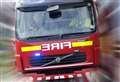 Crews called to caravan fire 