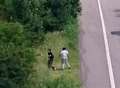 Children spotted playing on motorway