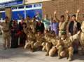 Pride and joy as soldiers return home