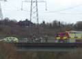 Biker airlifted to hospital after Thanet Way smash