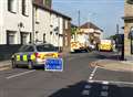 Road closed after pedestrian hit by car 