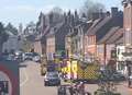 Blocked chimney causes pub fire