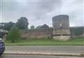 Man falls 20ft from city wall