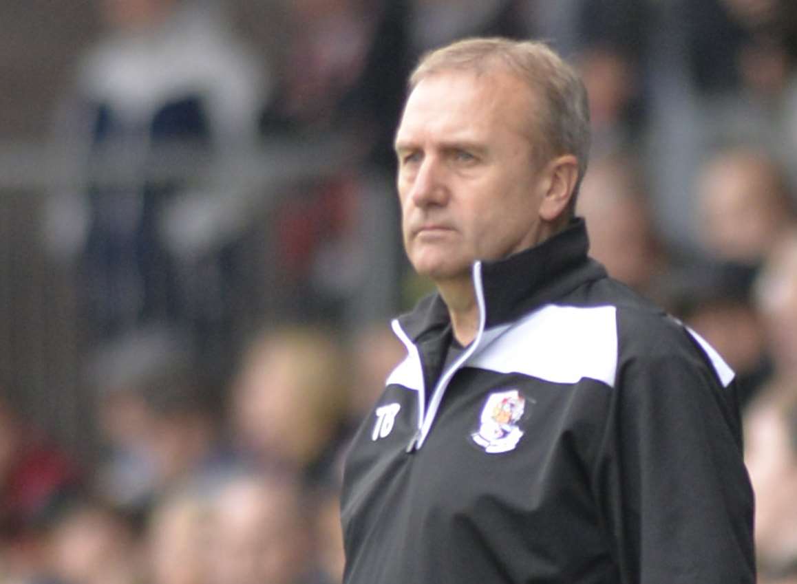 Dartford manager Tony Burman Picture: Ruth Cuerden