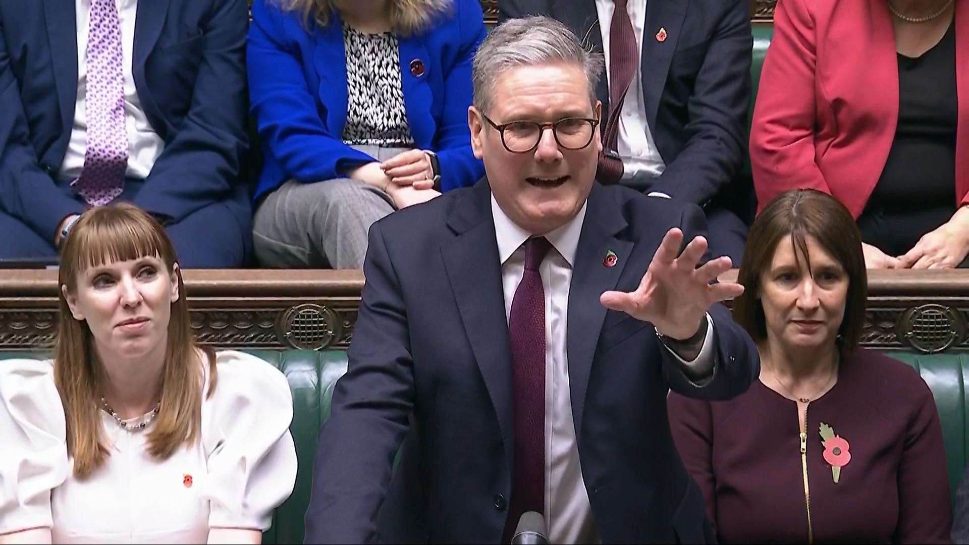 Sir Keir Starmer hit back at Mrs Badenoch over her ‘student politics’ jibe (House of Commons/PA)