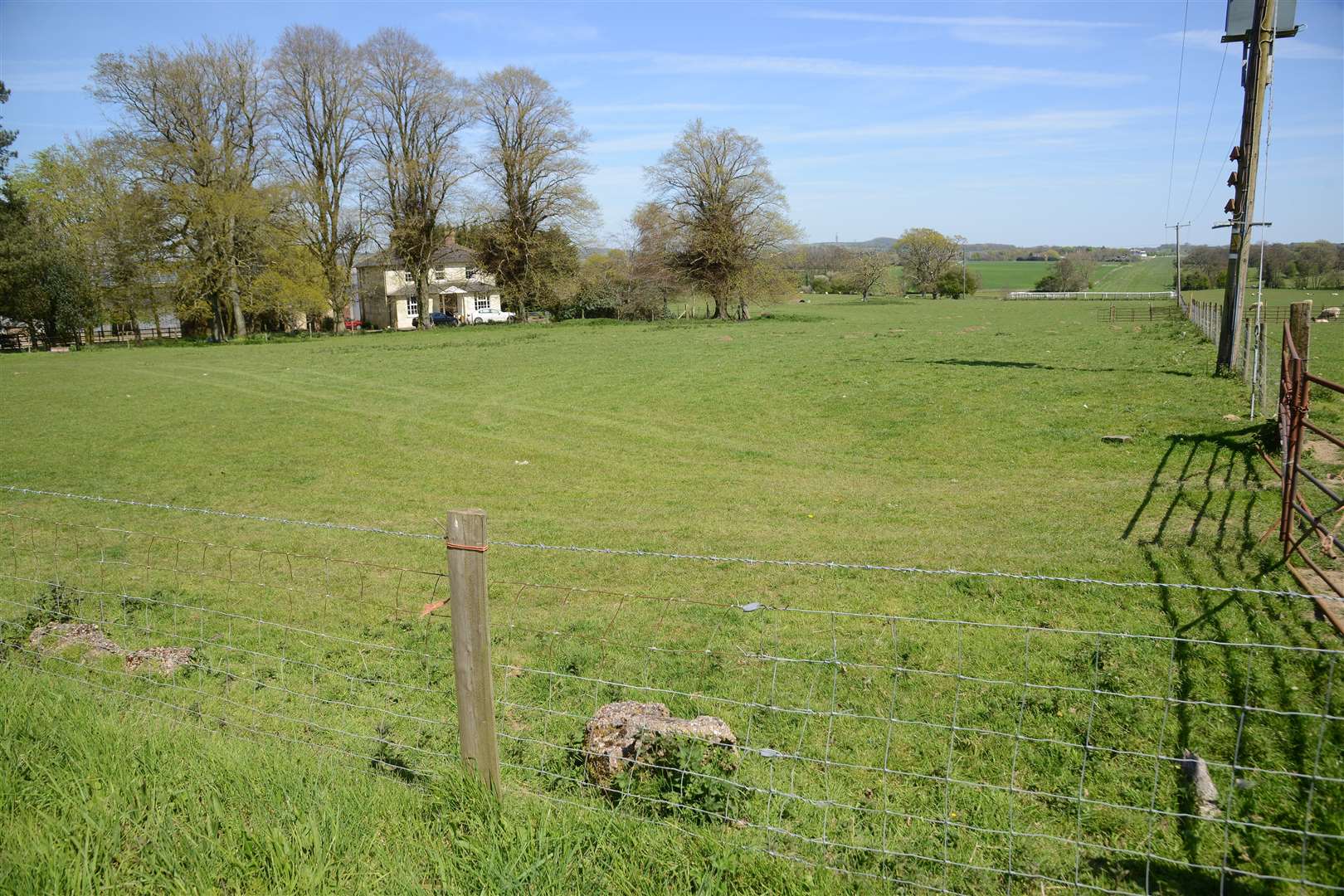 The Folkestone Racecourse site