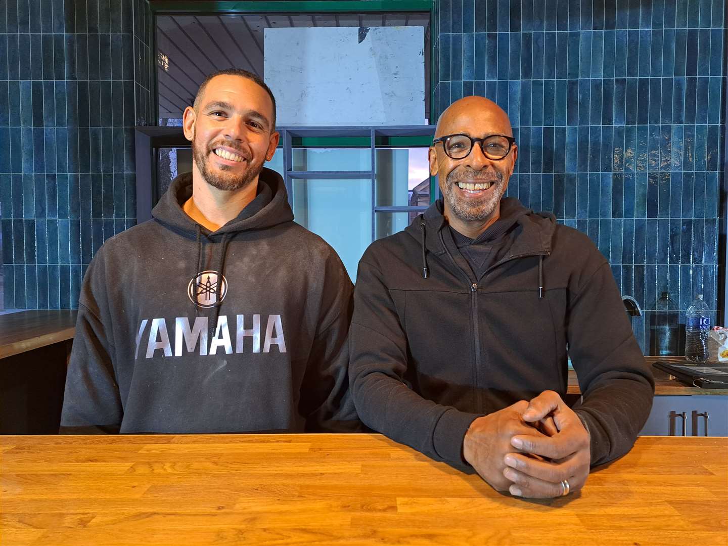 Father and son Saint Davis and Luke Bradshaw set up Saint Smokeys' BBQ House in Canterbury 10 years ago