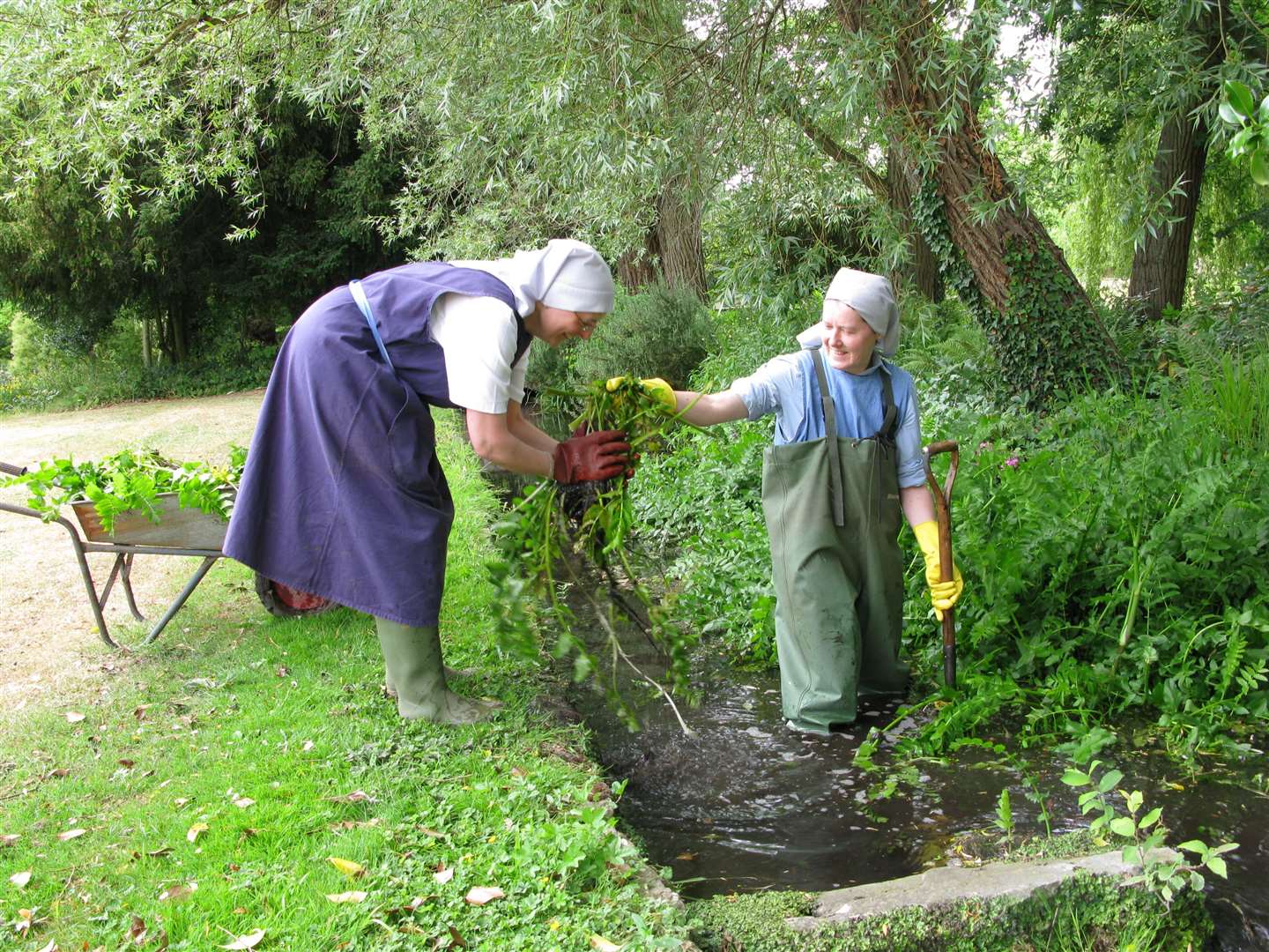 Nuns at St Mary's Abbey in West Malling (7267938)