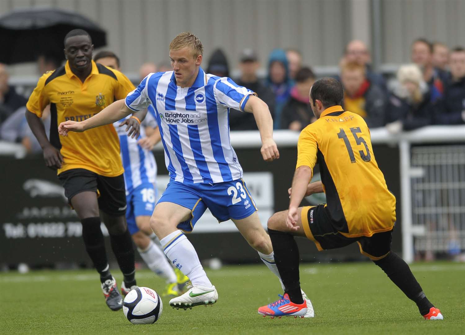 Oliver Ash and Terry Casey funded the construction of the Gallagher Stadium which opened in July 2012 with a high-profile friendly against Brighton Picture: Ady Kerry