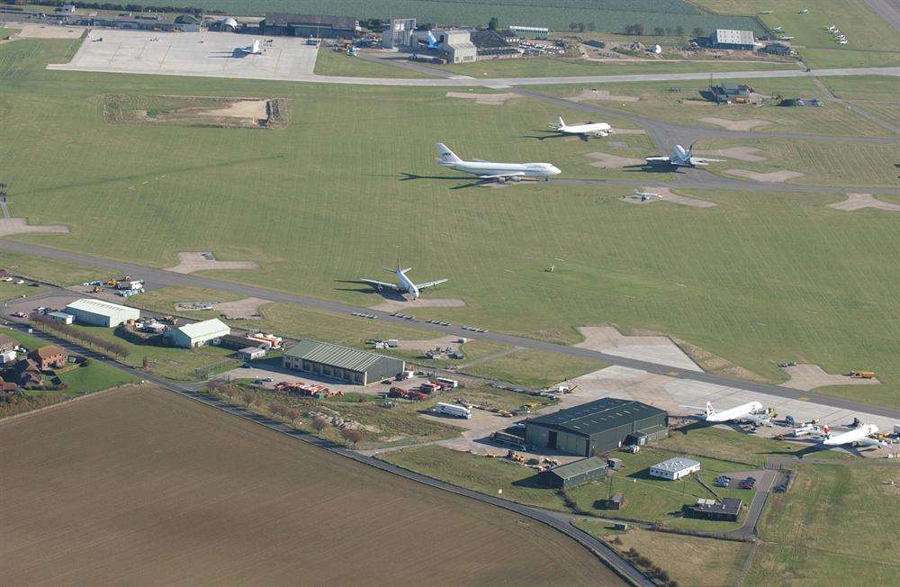 Manston airport. Picture: Simon Burchett