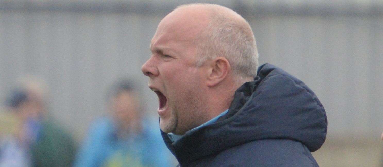 Herne Bay caretaker manager Anthony Deer