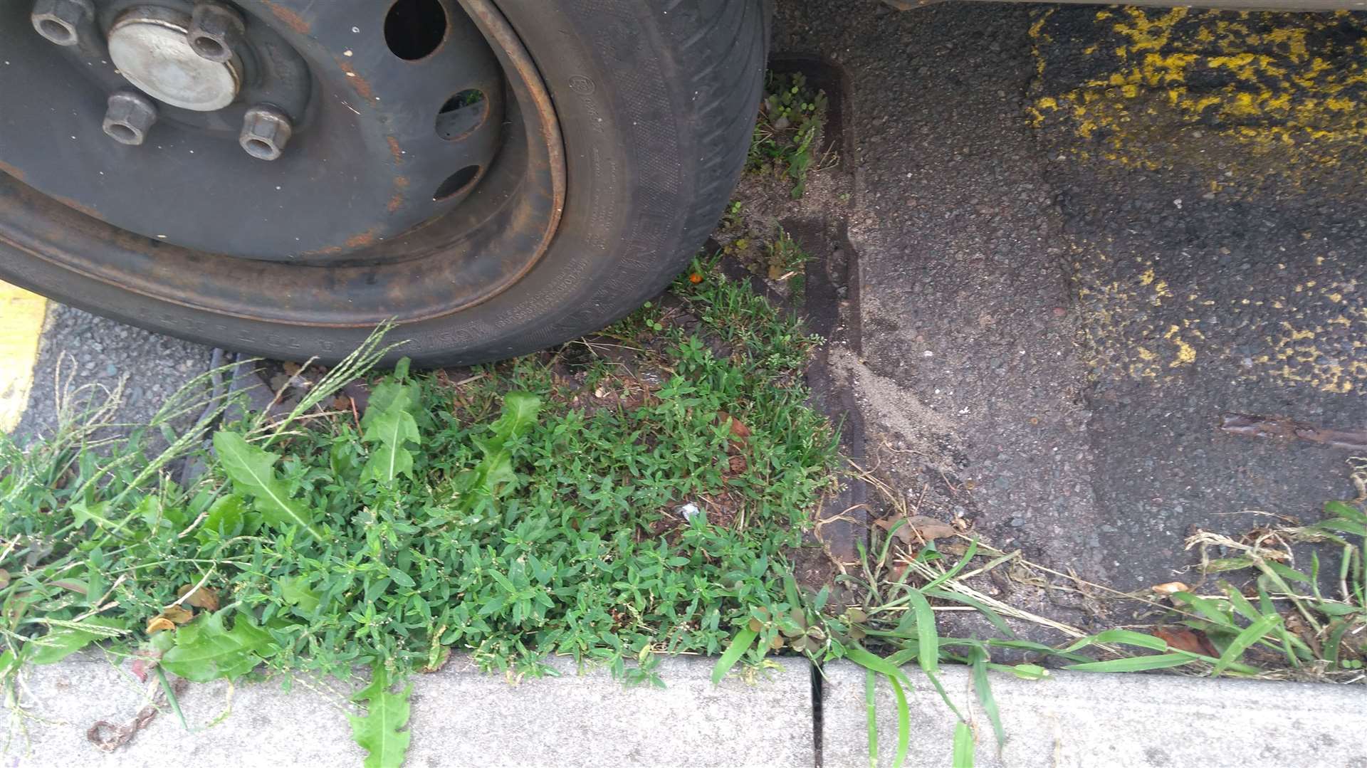 Another blocked drain in St Michael's Street, Folkestone