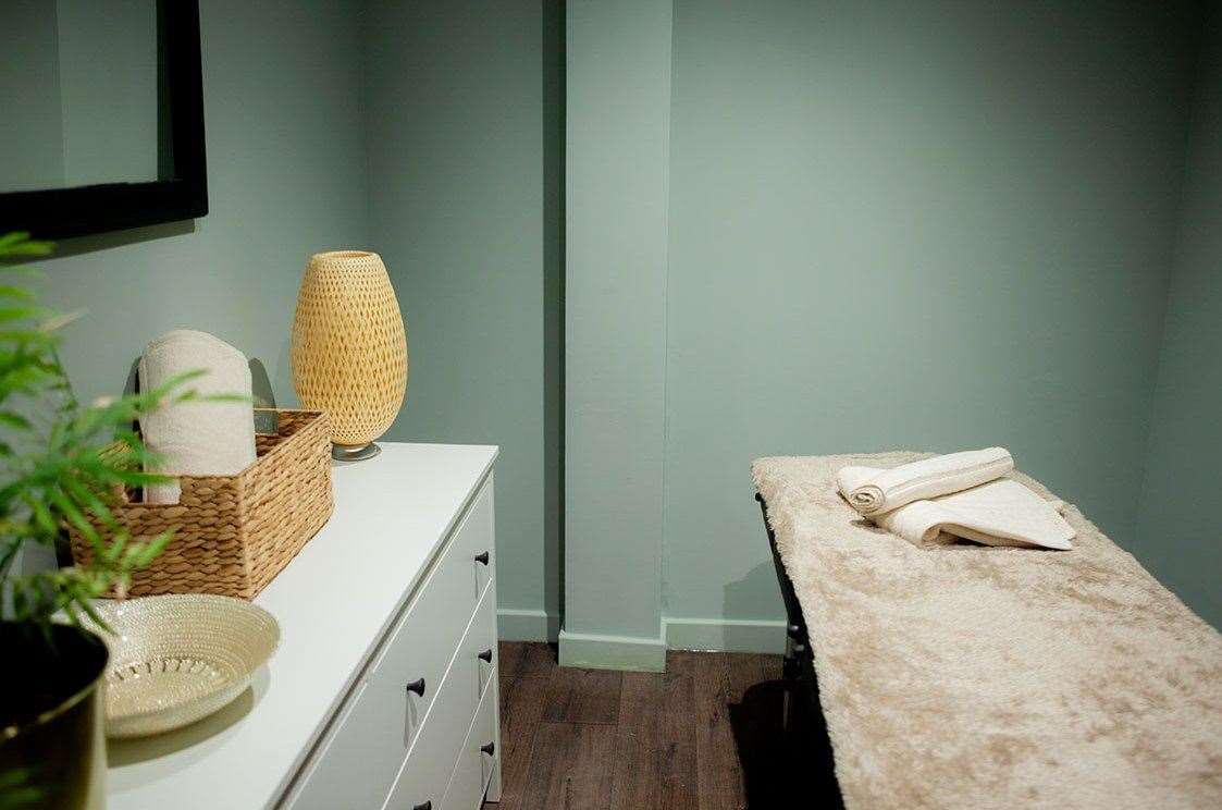 One of the treatment rooms in the House of Leyla studio. Picture: Olga Solovei