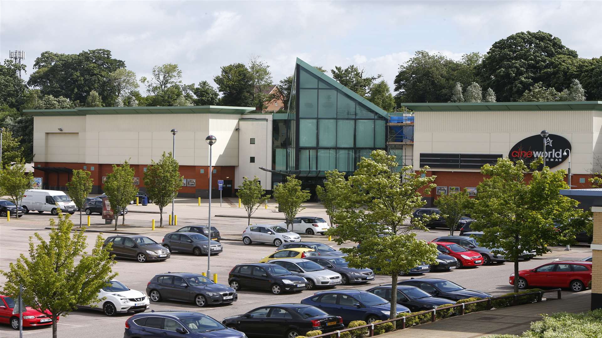 The Cineworld multiplex at the Eureka Leisure Park in Ashford. Pic by Andy Jones