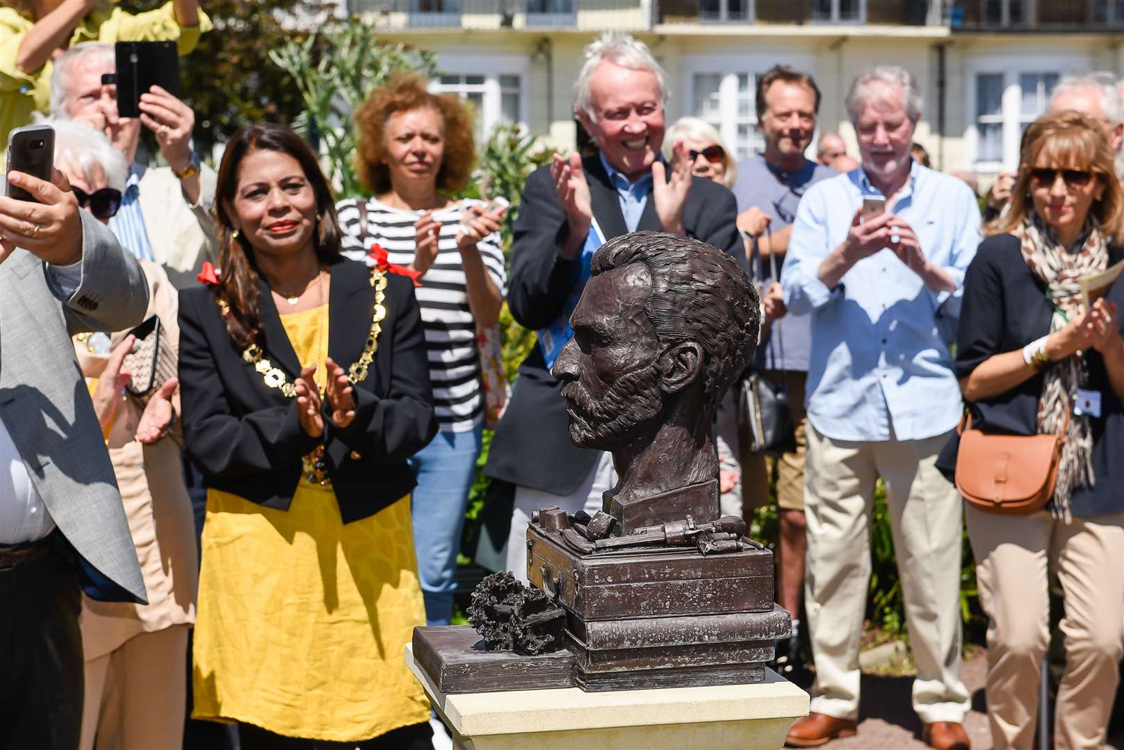 The bust is marking Ramsgate's connections with artist Vincent Van Gogh, who lived in the town in 1876 (12403256)