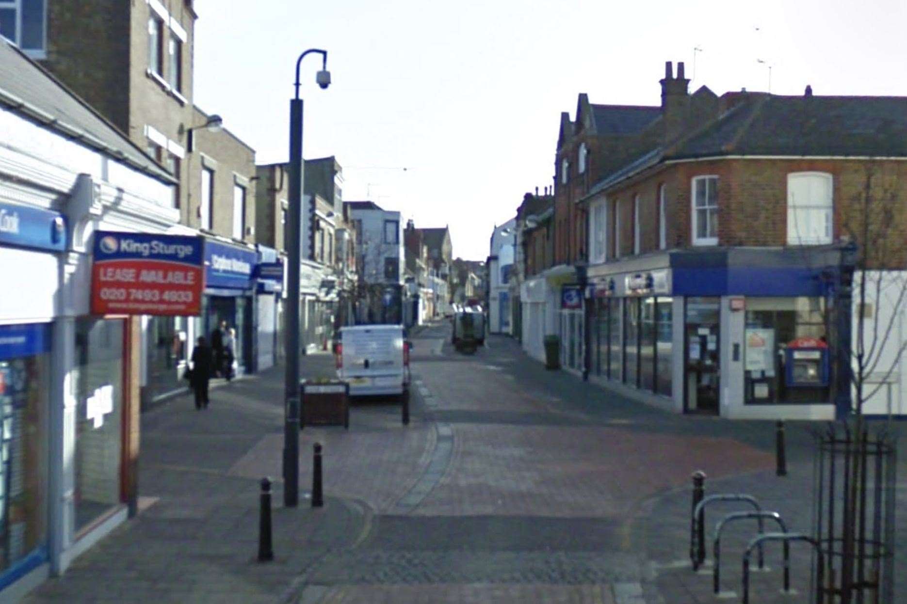 The altercation took place on Mortimer Street in Herne Bay in October 2022. Picture: Google Maps