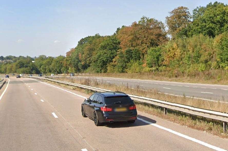 The A21 Tonbridge Bypass. Picture: Google Maps