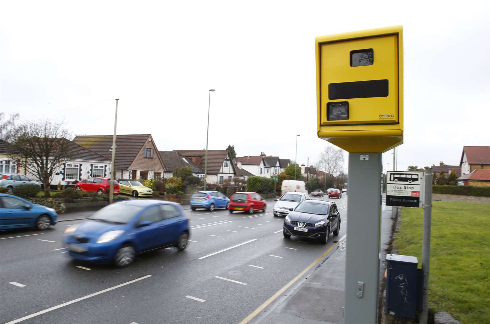 The first speeding ticket was issued in Paddock Wood