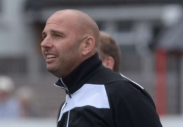 Lydd Town manager Scott Porter.