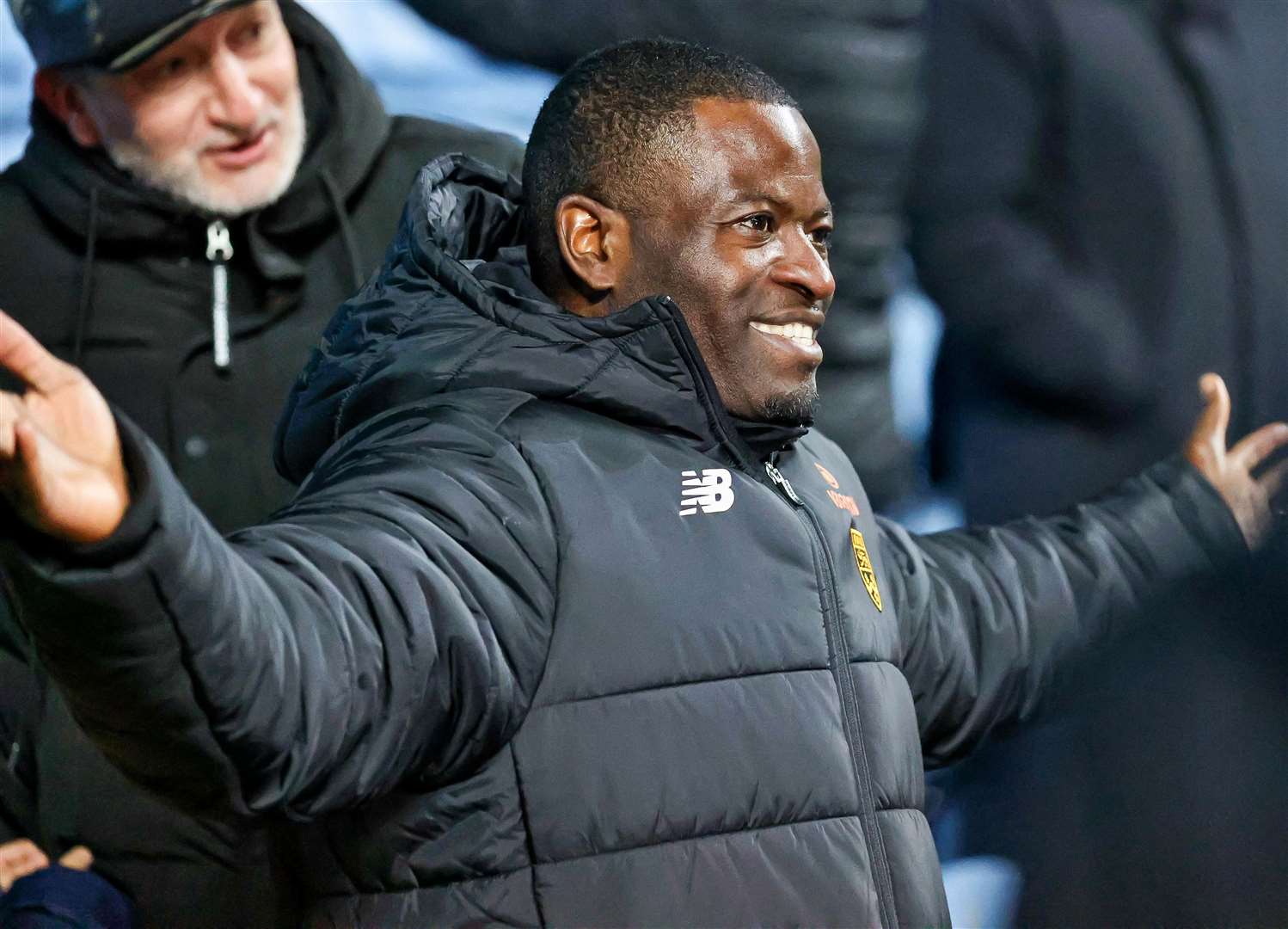 Maidstone United manager George Elokobi. Picture: Helen Cooper