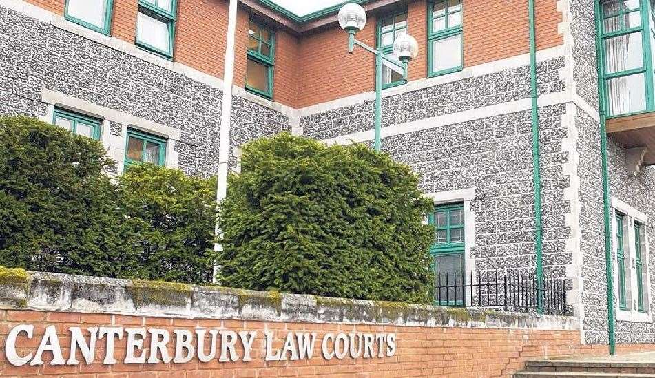 The trial is taking place at Canterbury Crown Court