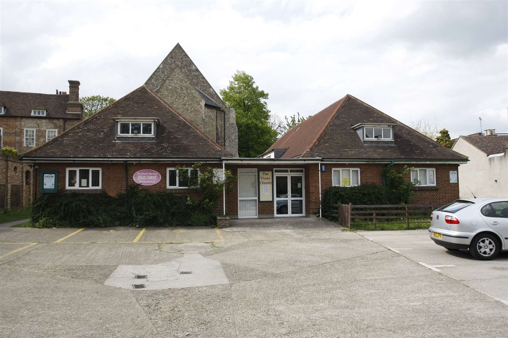 The Vines Church, Crow Lane, Rochester was a crime scene in 1991 when Glenda Potter's half-naked body was found dumped there. Picture: Peter Still