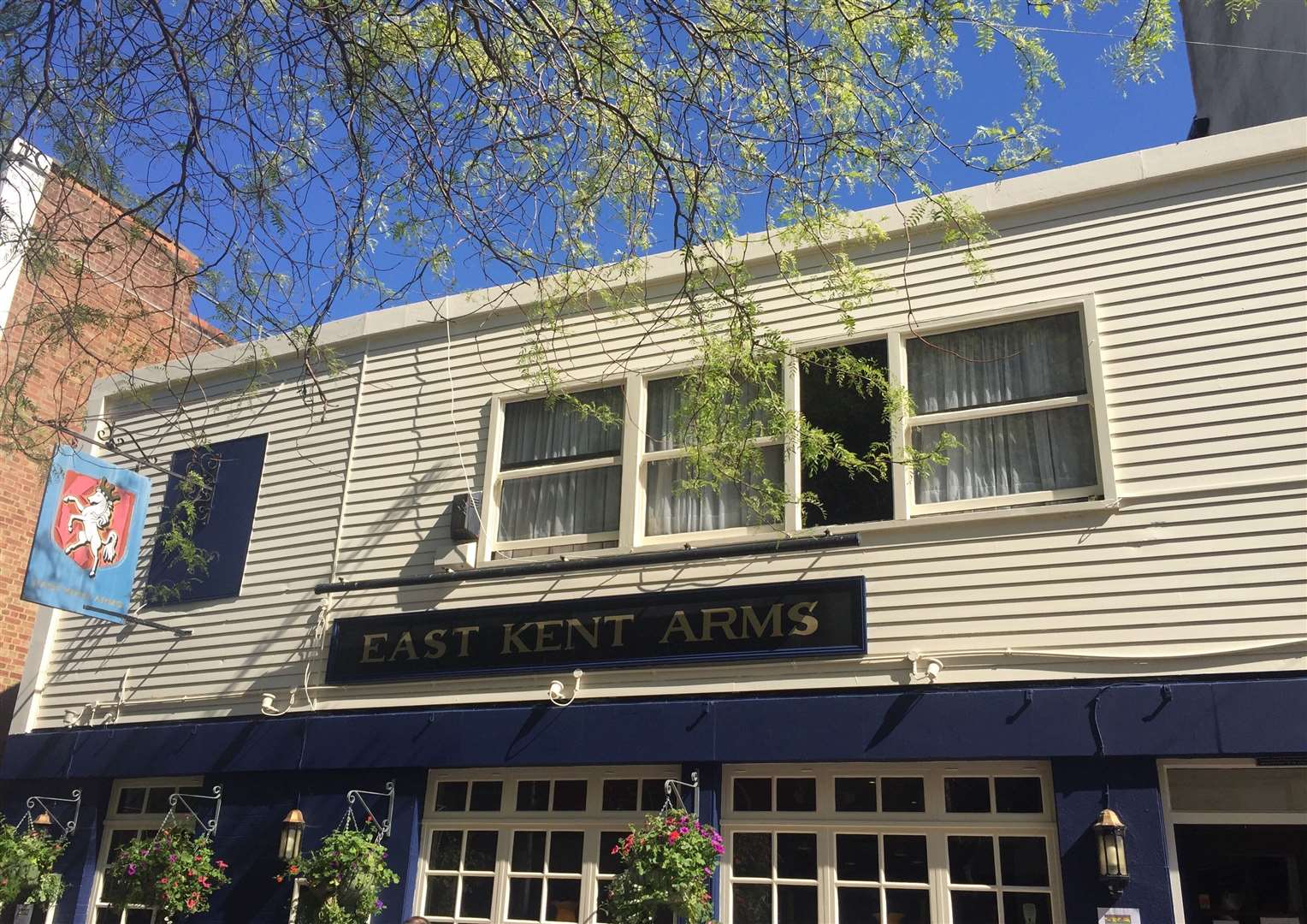 The East Kent Arms in Sandgate Road, Folkestone