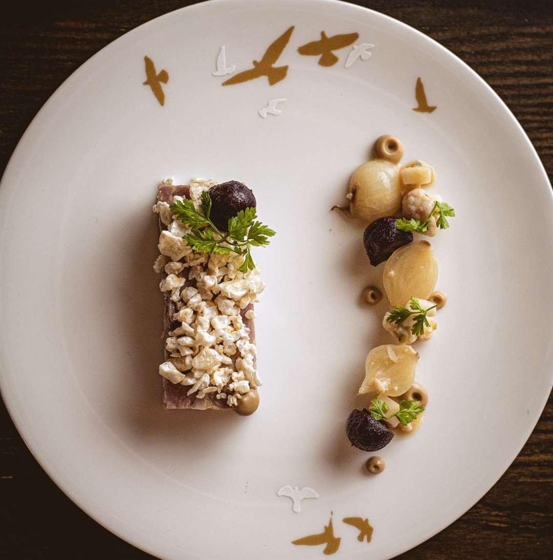 Food on offer during lockdown at the Old Bank in Westerham