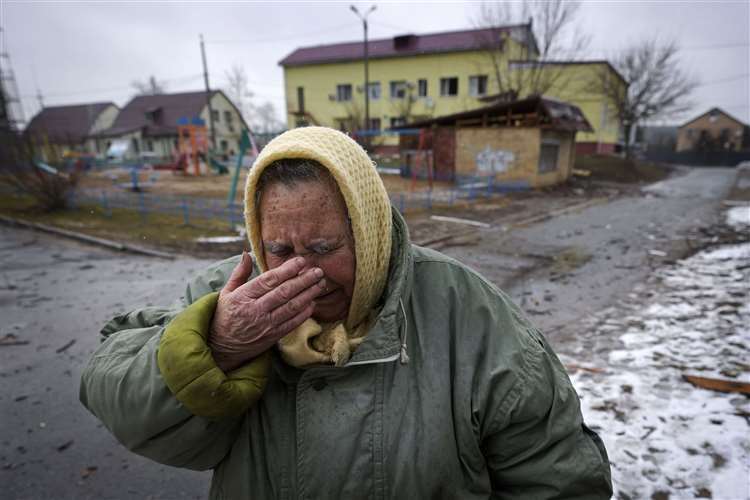 "For the moment arguments around whether a bowl of crisps and a bottle of wine amounted to a social gathering seem rather inconsequential" (Vadim Ghirda/AP)