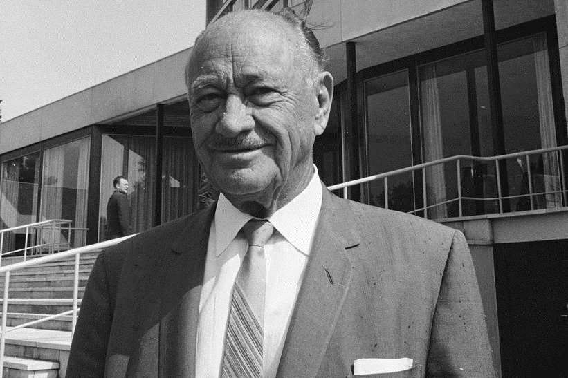 Hilton Hotels founder Conrad Hilton