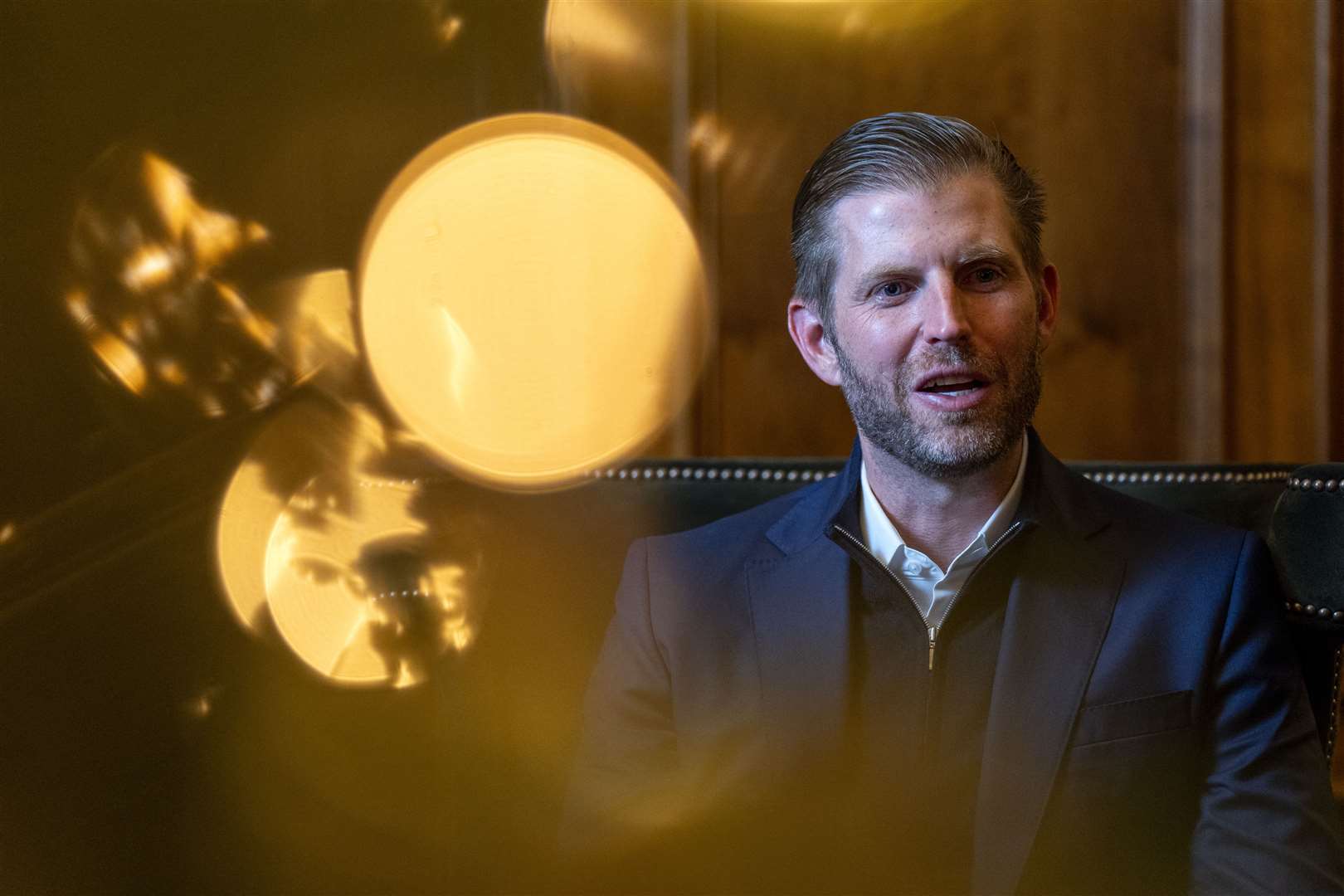 Eric Trump said his father will be visiting Scotland next year (Jane Barlow/PA)