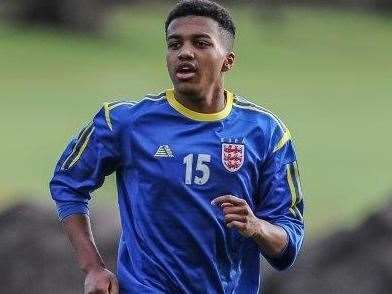 Sam McCallum playing for Herne Bay FC