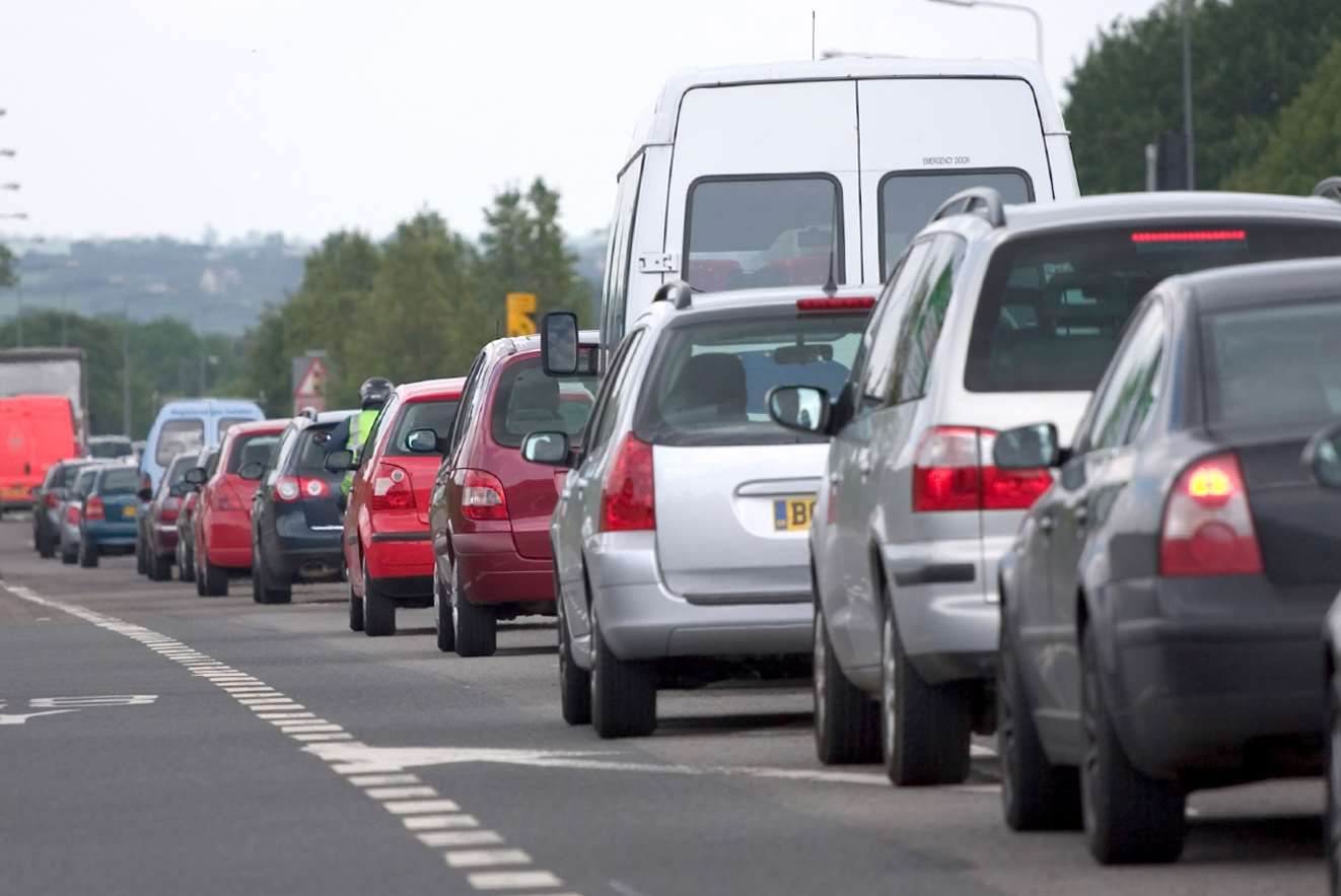 Drivers should approach the area with caution. Stock image