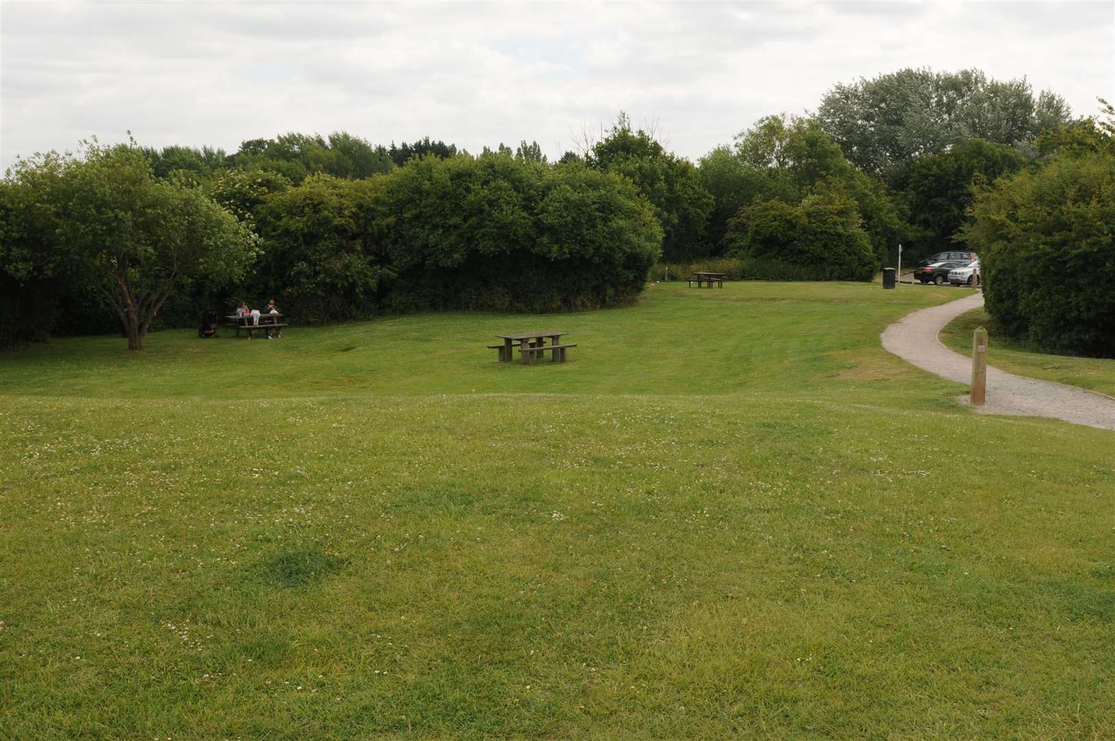 Travellers have been spotted in the car park at Riverside Country Park, in Lower Rainham Road, Rainham.Picture: Steve Crispe FM3876757 (4751474)