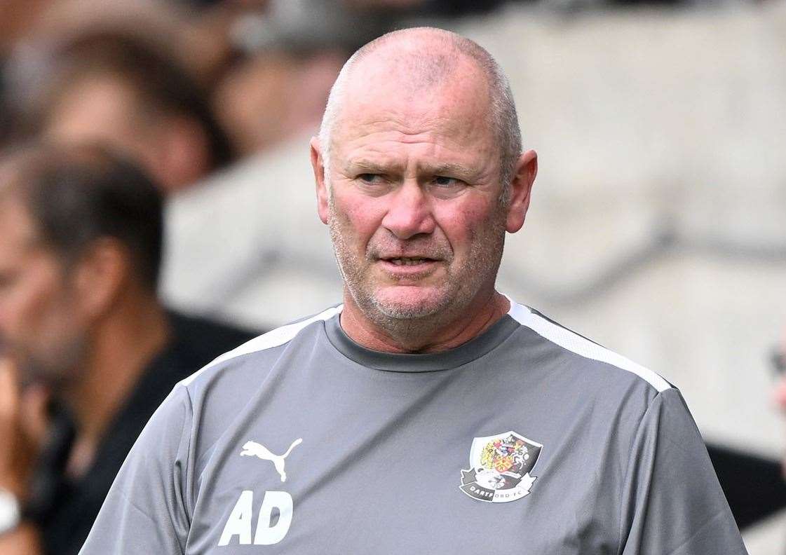 Dartford boss Alan Dowson. Picture: Keith Gillard