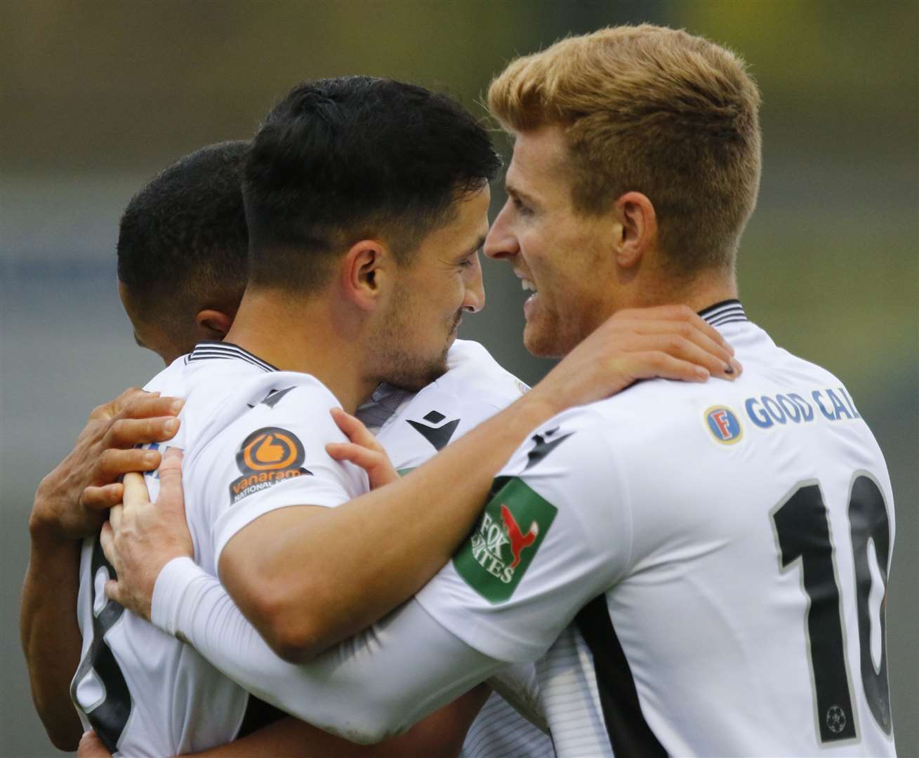 Dartford celebrate Noor Husin's winner against Bath on Saturday. Picture: Andy Jones (42742962)