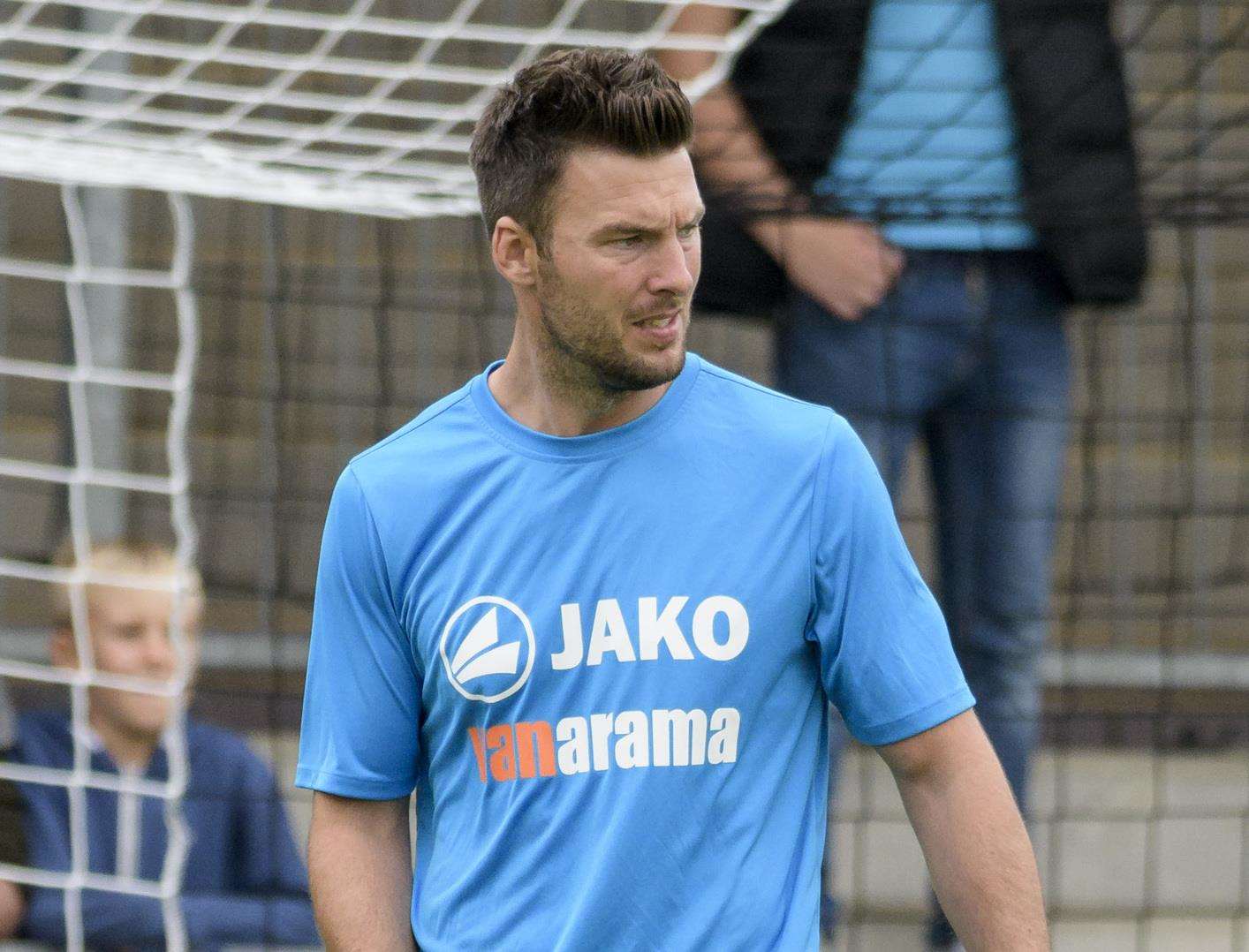 Dartford joint-manager Jamie Coyle Picture: Andy Payton