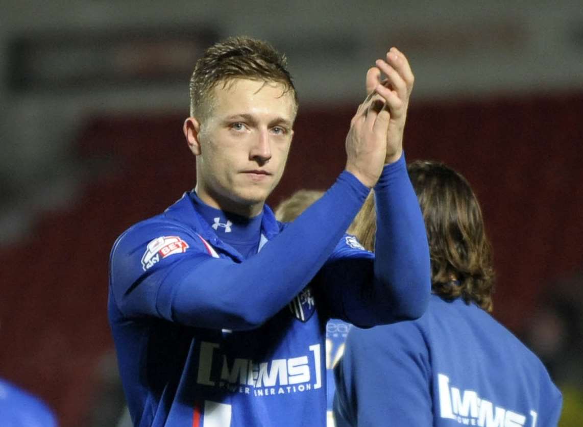 Gillingham striker Luke Norris Picture: Barry Goodwin