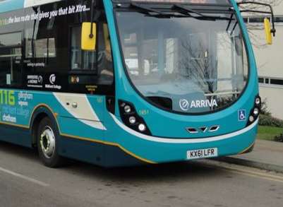 An Arriva bus. Stock image