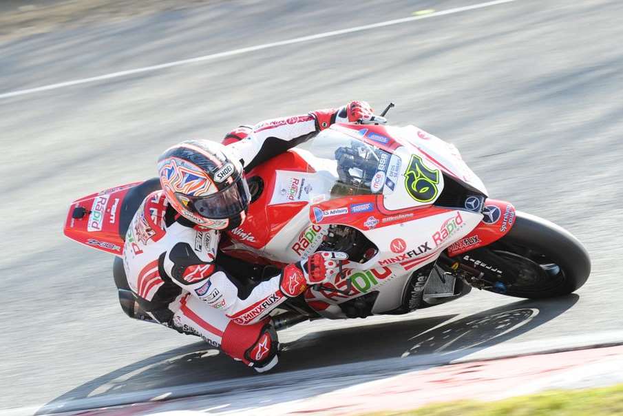 Sittingbourne rider Shane Byrne Picture: Simon Hildrew