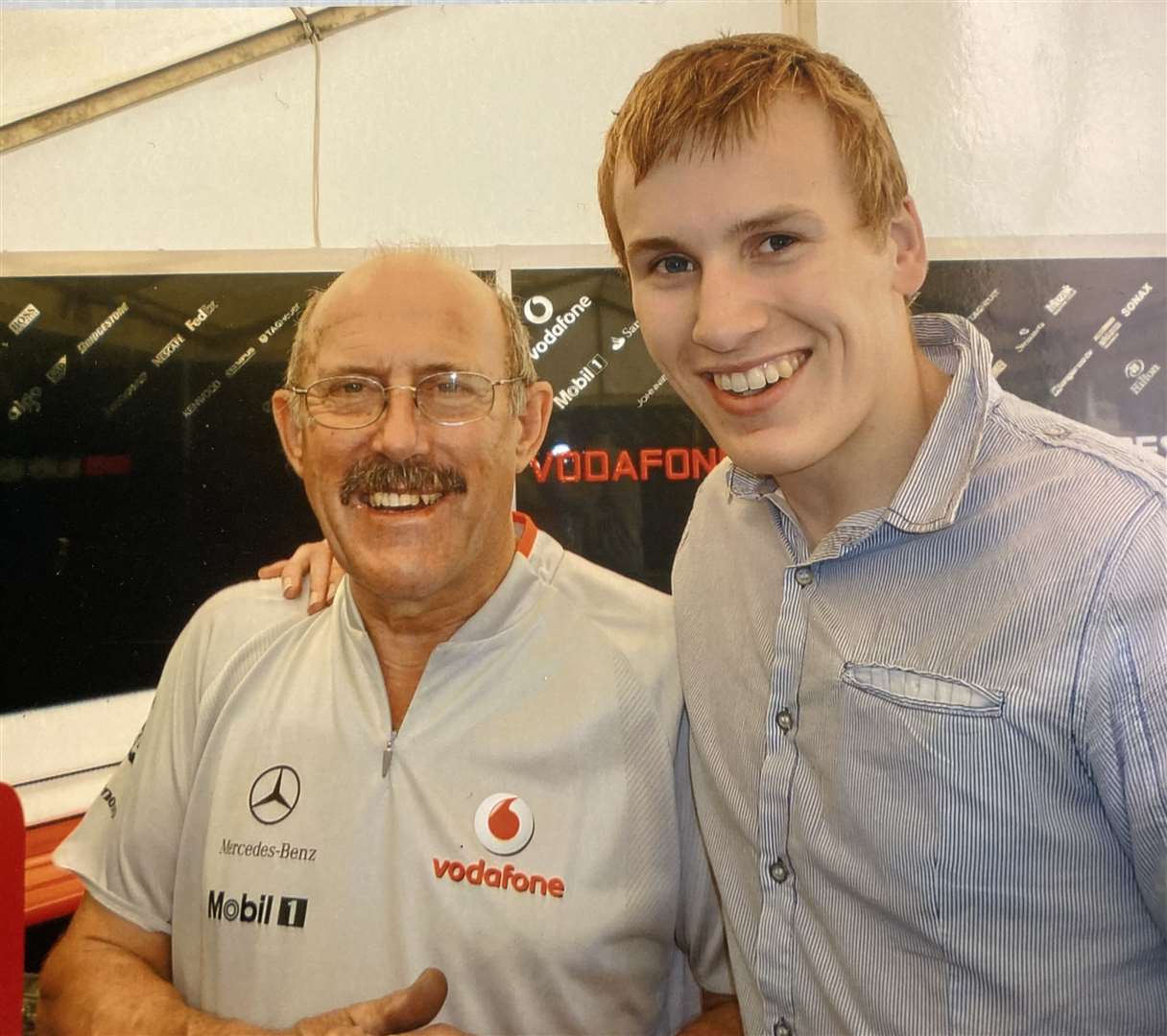 Ron and Henry Surtees who was killed on the track, aged just 18