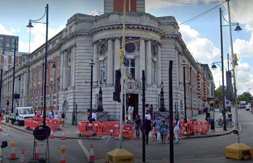 Lambeth Town Hall in south London