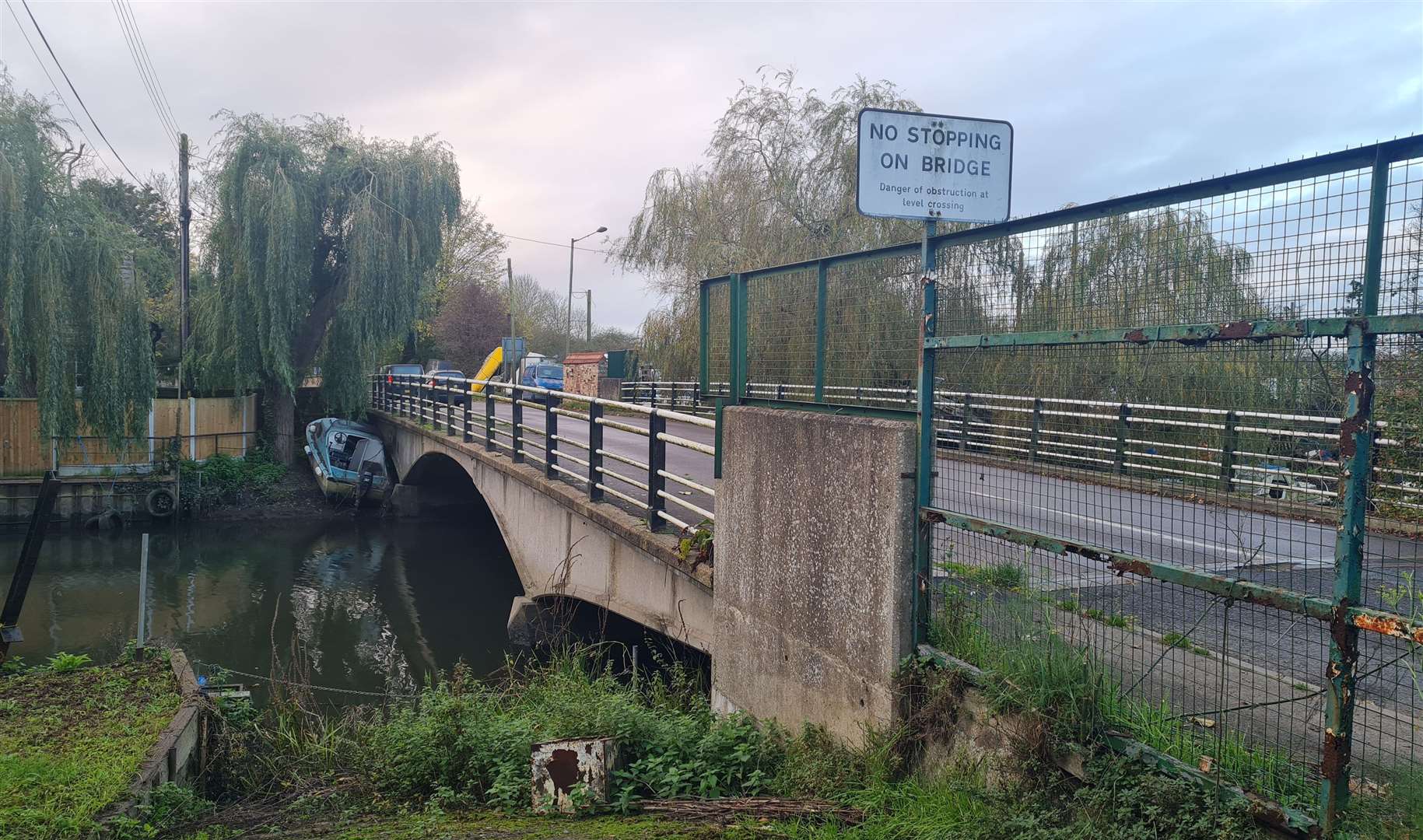 A 7.5-tonne weight restriction is being imposed on the Grove Ferry bridge at Upstreet, Canterbury, early next year