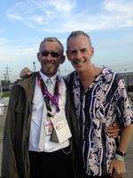 Stuart Roberts with Fatboy Slim