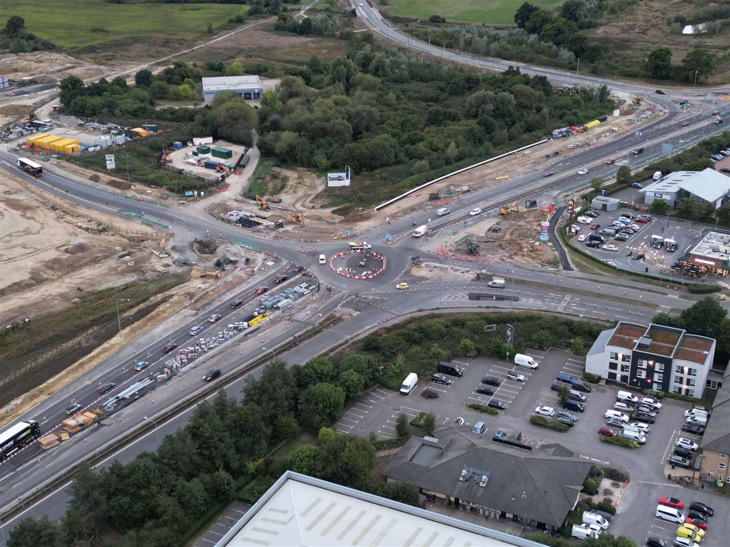 How the 'Bellamy Gurner' project looked earlier this week. Picture: Barry Goodwin