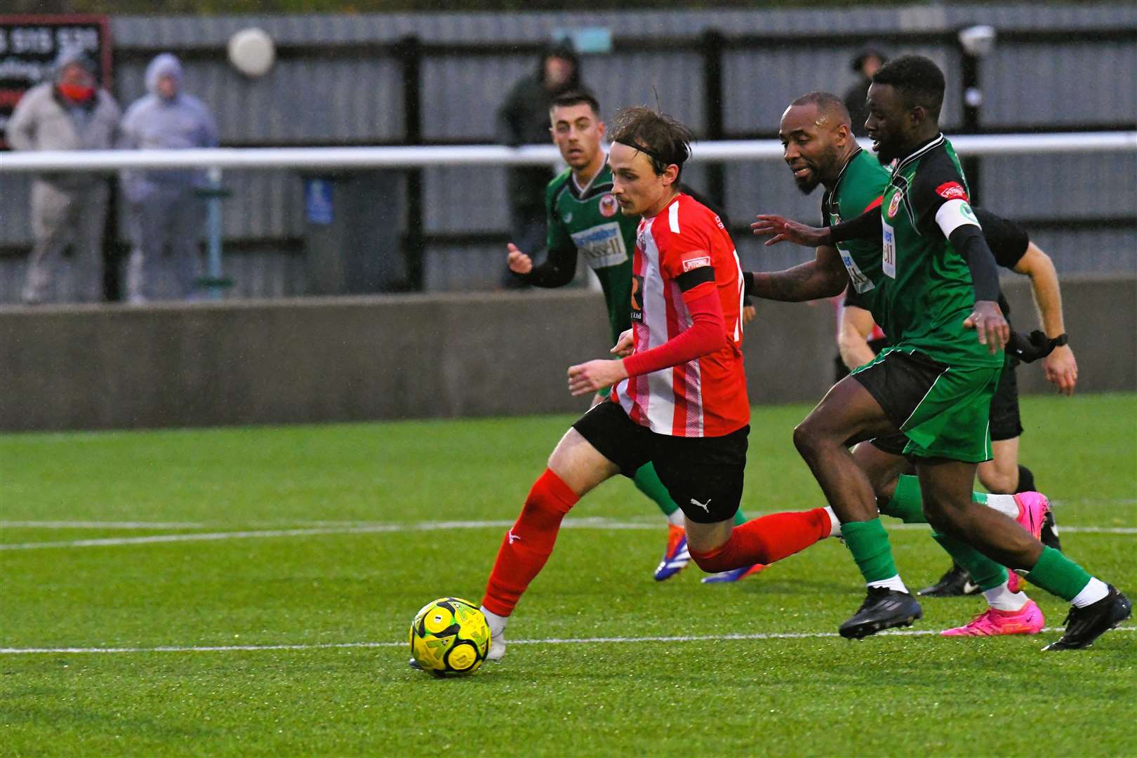 Jacob Lambert is a weekend doubt due to injury and was missing for the midweek cup match at Margate Picture: Marc Richards