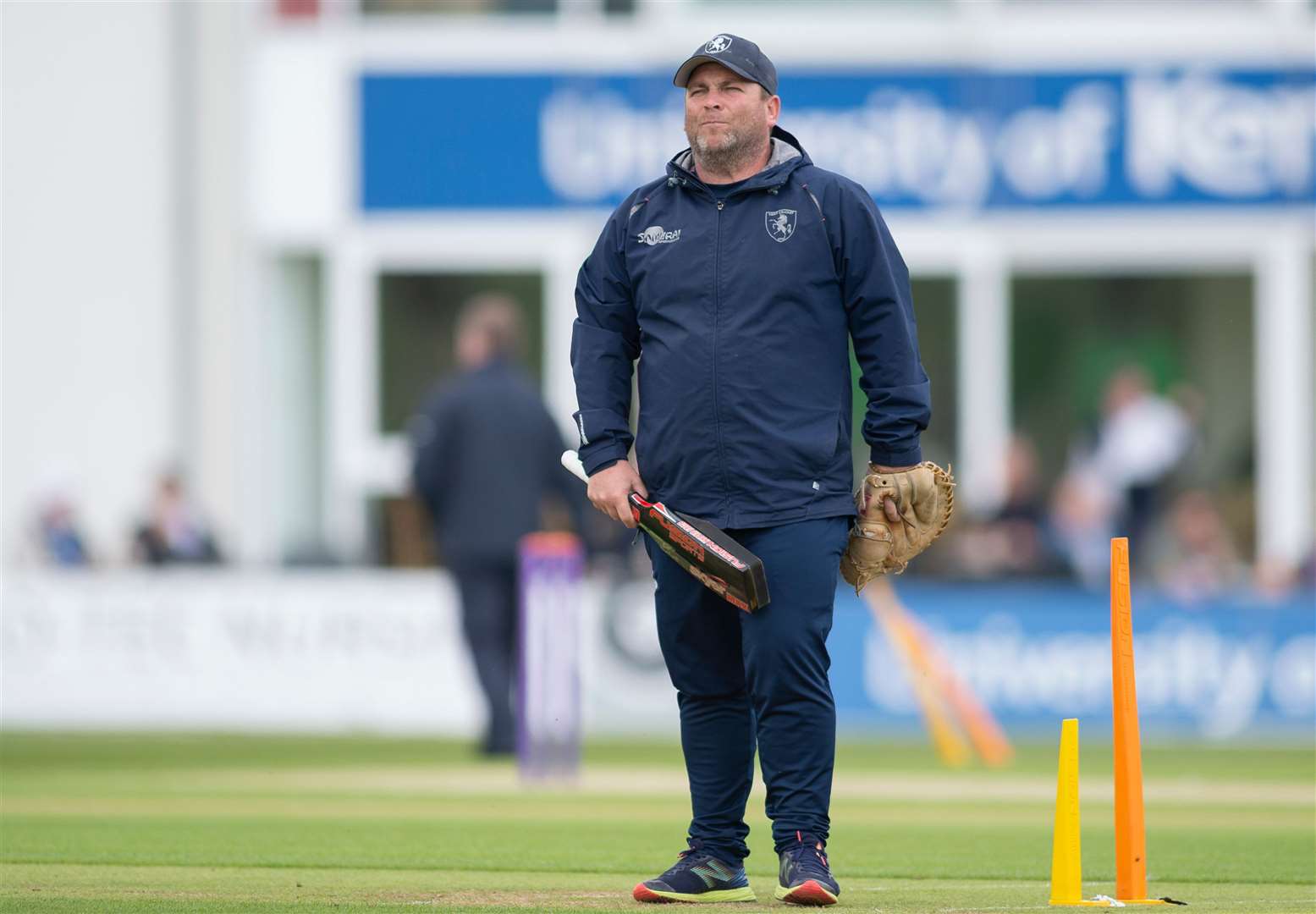 Kent head coach Matt Walker. Picture: Ady Kerry