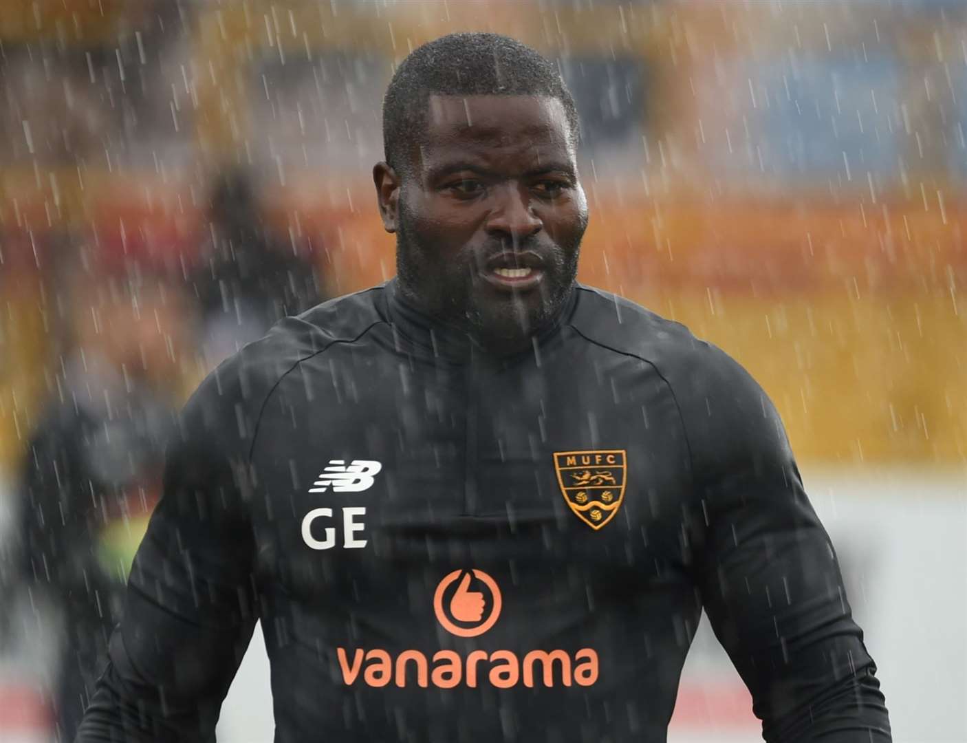 Maidstone United manager George Elokobi. Picture: Steve Terrell