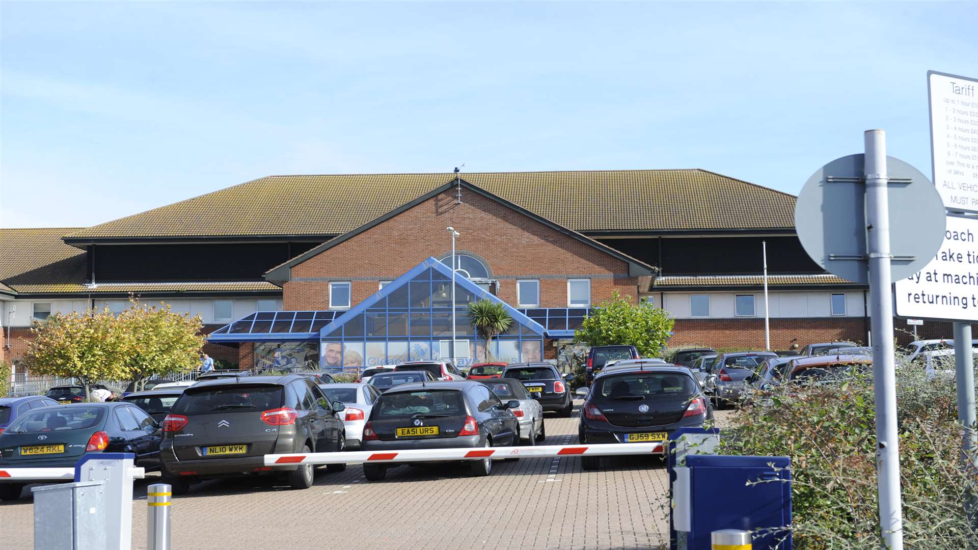 The Queen Elizabeth the Queen Mother Hospital in Margate