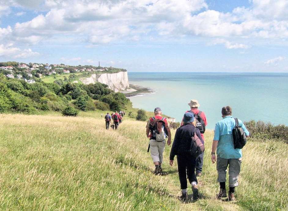 St Margaret's Bay ramblers